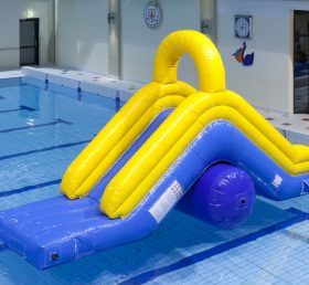 WG1-022 Phổ biến thể thao inflatable đảo hồ bơi trò chơi