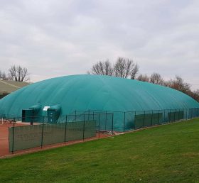 Tent3-010 Mái vòm da hai lớp 68,8m x 35,5m trên 4 sân tennis tại Làng thể thao Sutton