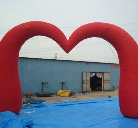 Arch1-240 Cổng vòm bơm hơi hình trái tim