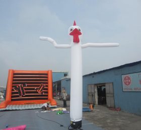 D1-21 Inflatable gà vũ công trên không cho các hoạt động ngoài trời