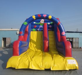 T8-1240 Happy Joker Inflatable Trampoline Trượt khô