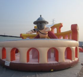 T7-548 Phim hoạt hình khổng lồ Inflatable Toy City