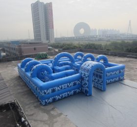 T11-1415 Màu xanh Inflatable Labyrinth