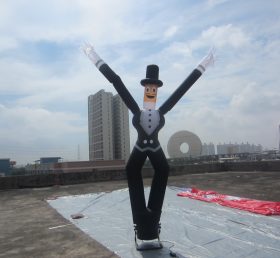 D2-116 Đôi chân Inflatable Air Dancer Tubular Man cho các hoạt động ngoài trời