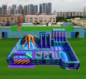 GF2-031 Inflatable Ride Nhảy Bouncy Barrier Inflatable Ride ngoài trời