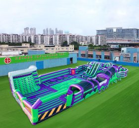 GF2-038 Inflatable Ride Nhảy Bouncy Barrier Inflatable Ride ngoài trời