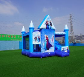 T5-1000 Inflatable Freeze Combo Moonwalk Elsa Freeze Bounce House