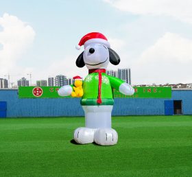 C1-209 Giáng sinh Inflatable Snoopy