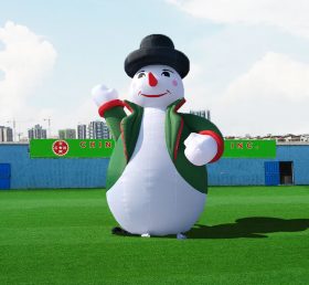 C1-217 Inflatable Giáng sinh Snowman
