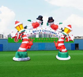 C1-229 Giáng sinh Inflatable Snowman Arch