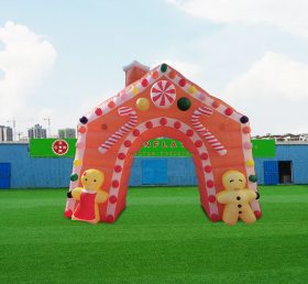 C1-261 Inflatable Giáng sinh kẹo Arch