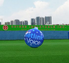 C1-331 10 feet. Giant Inflatable Giáng sinh trang trí bóng mạng Voice