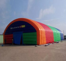 Tent1-4438 Lều triển lãm bơm hơi lớn đầy màu sắc