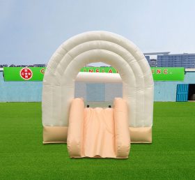 T2-3554C Trắng Wedding Slide Bounce House