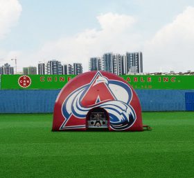 Tent1-4209 Tùy chỉnh Inflatable Logo Wall-Đi bộ qua đường hầm-Hockey Slap Shoot