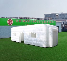 Tent1-4258 Trắng ngoài trời bền Inflatable Cube Lều