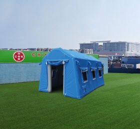 Tent1-4447 Lều y tế bơm hơi màu xanh