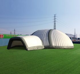 Tent1-4610 Lều mái vòm triển lãm lớn với đường hầm