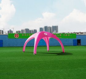Tent1-4694 Tùy chỉnh màu hồng quảng cáo sự kiện nhện lều