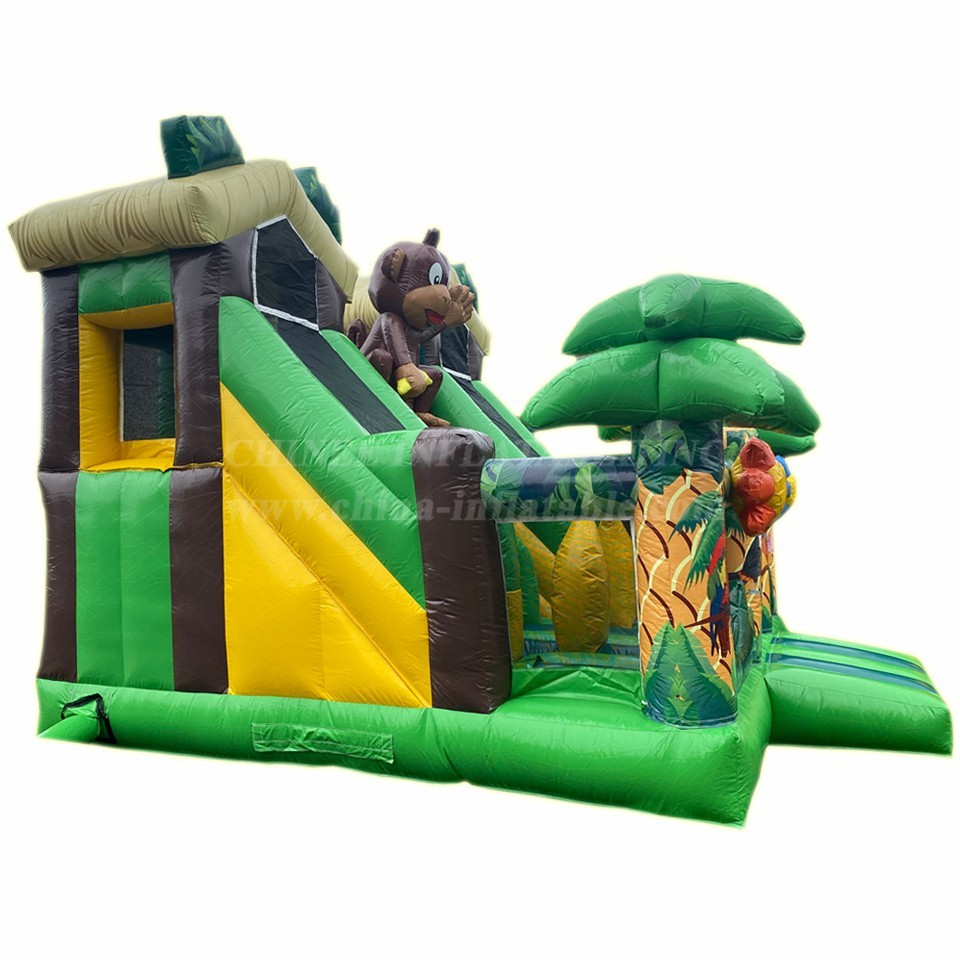T2-4812 Jungle Monkey Bouncy Castle