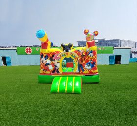 T2-4533 Mickey Mouse Inflatable Trampoline