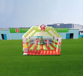 T2-4639 Inflatable Giáng sinh Bounce House