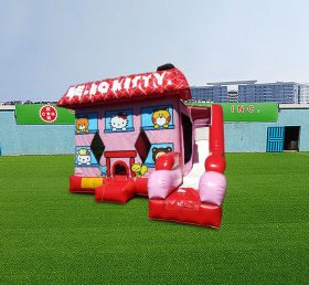 T2-4740 Hello Kitty Slide Bounce Nhà