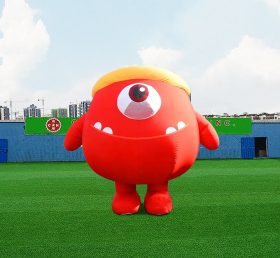 S4-616 Quảng cáo phim hoạt hình bơm hơi Mascot Red One Eye Monster Series
