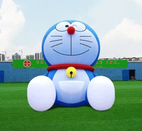 S4-621 Phim hoạt hình khổng lồ quảng cáo nhân vật phim bơm hơi màu xanh Doraemon