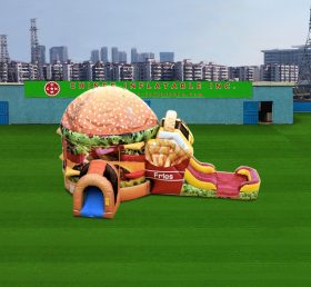 T2-7014 Combo Burger Phô Mai Và Khoai Tây Chiên